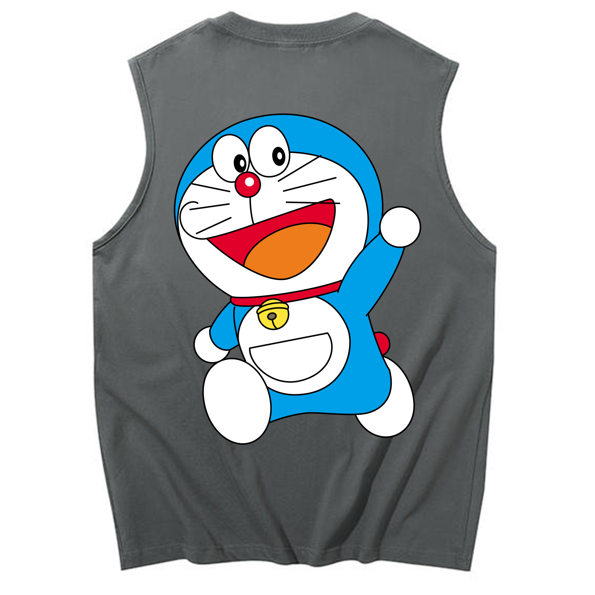 （画像用） ドラえもん Doraemon コットン100％タンクトップ（背面プリント）